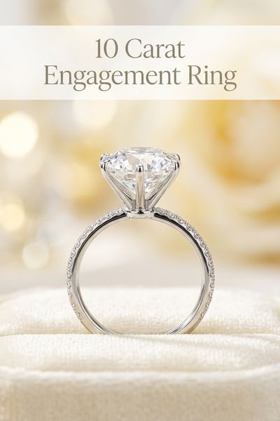 10 carat engagement ring