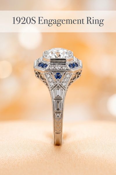 1920s engagement ring