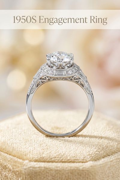 1950s engagement ring