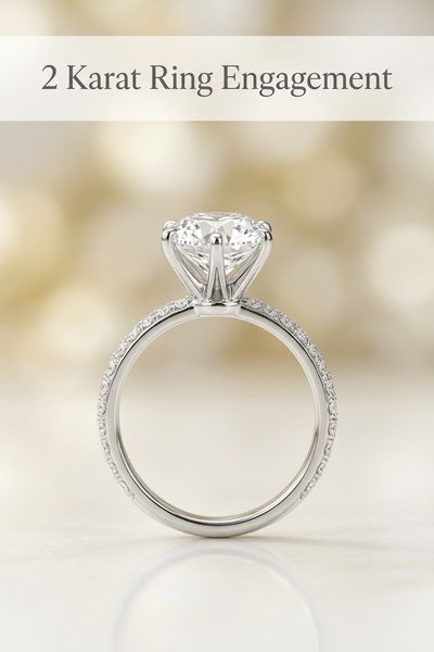 2 karat ring engagement