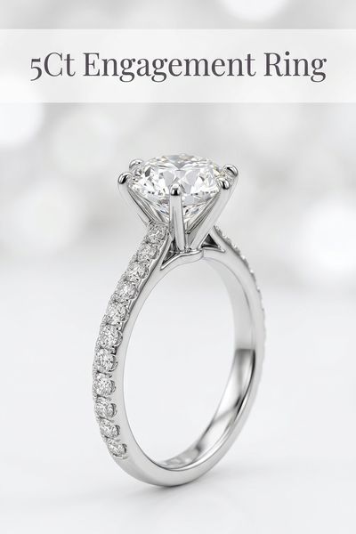 5ct engagement ring