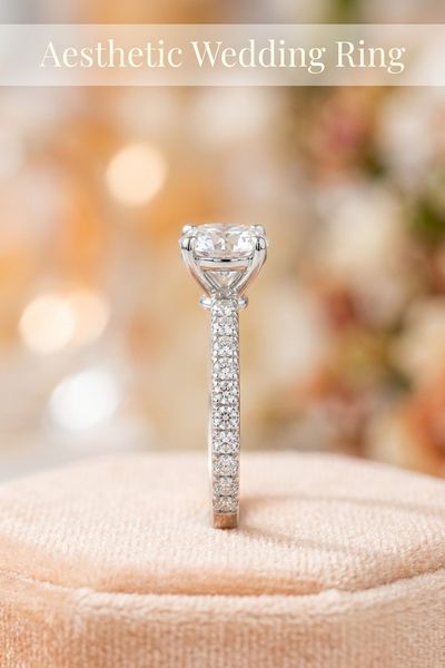 aesthetic wedding ring
