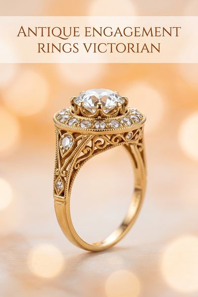 antique engagement rings victorian