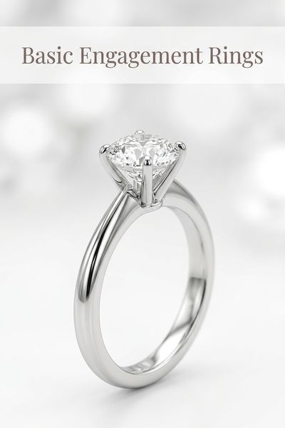 basic engagement rings