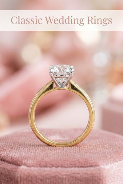 classic wedding rings