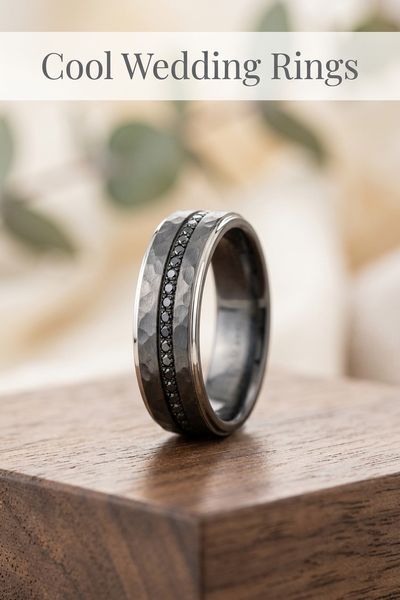 cool wedding rings