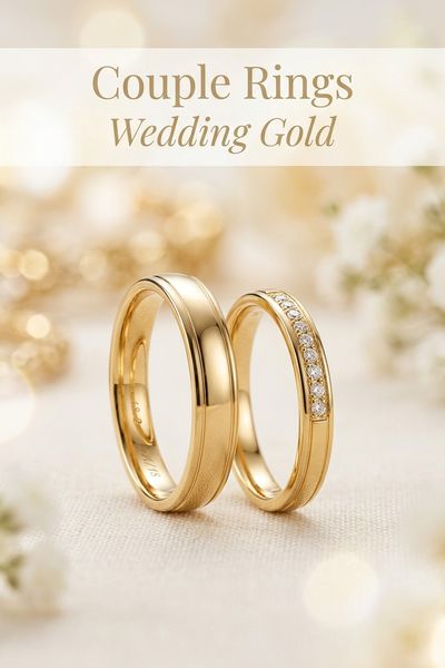 couple rings wedding gold