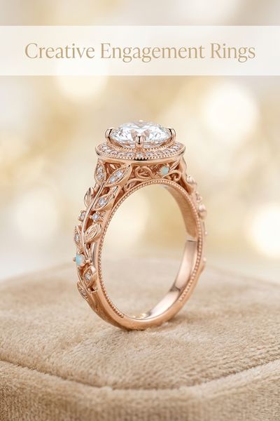 creative engagement rings