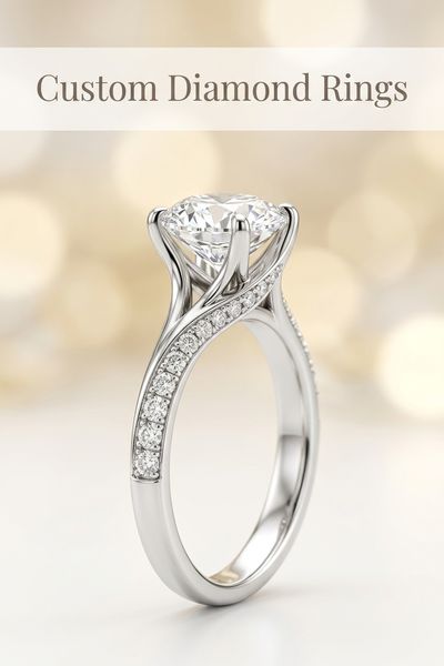custom diamond rings