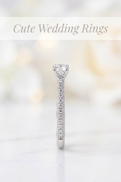 cute wedding rings