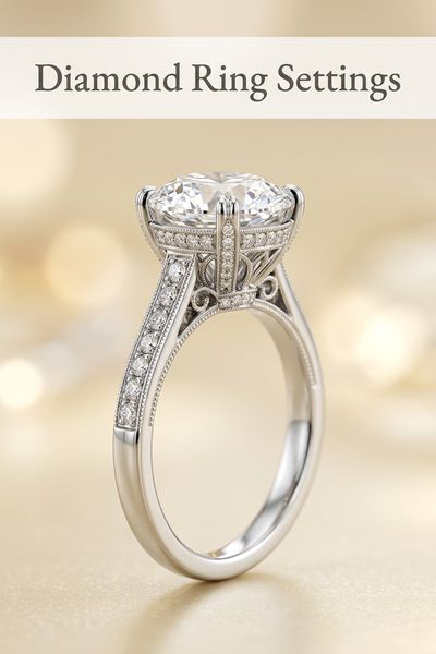 diamond ring settings