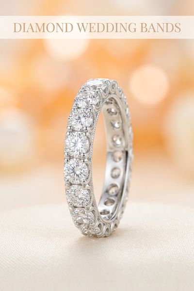 diamond wedding bands