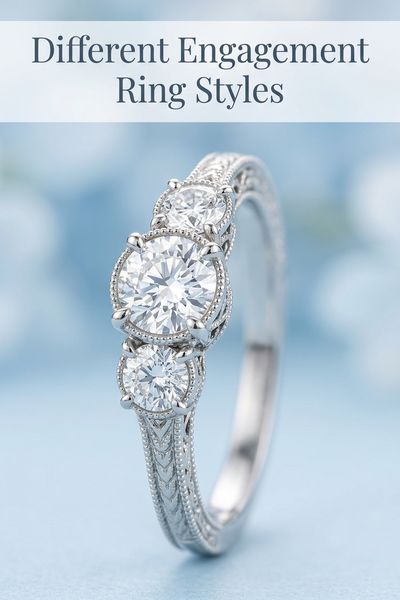 different engagement ring styles