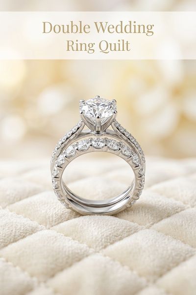double wedding ring quilt