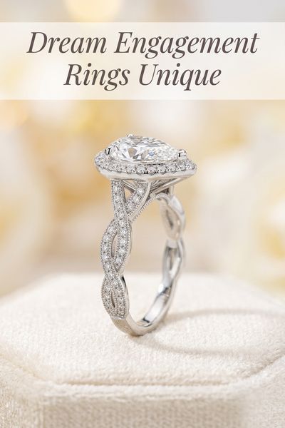 dream engagement rings unique