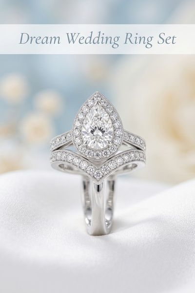 dream wedding ring set