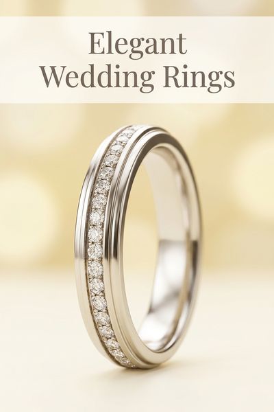 elegant wedding rings
