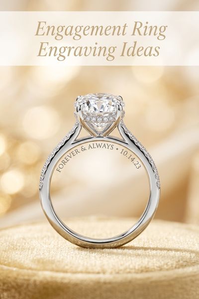 engagement ring engraving ideas