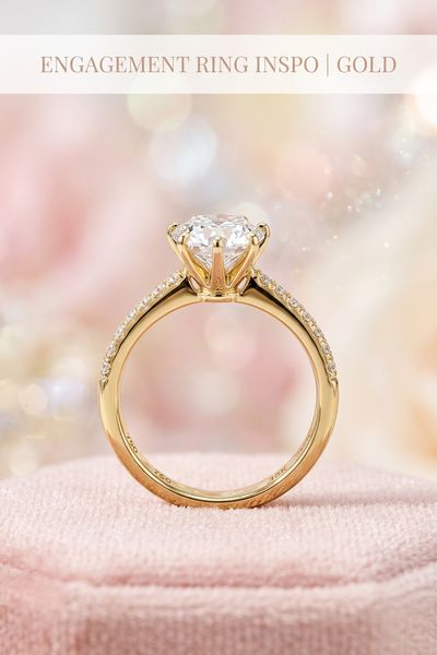 engagement ring inspo gold