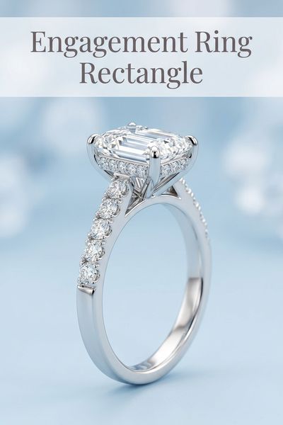 engagement ring rectangle