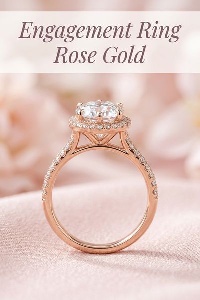 engagement ring rose gold