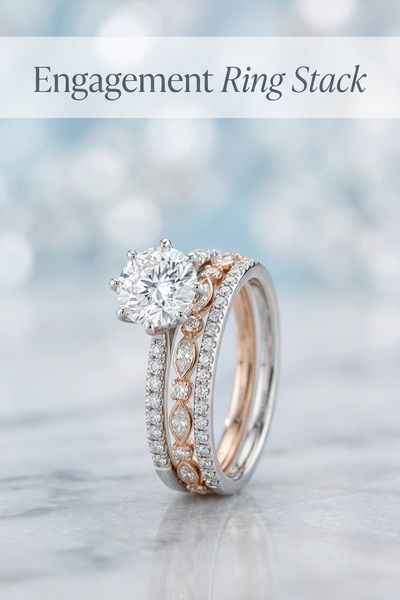 engagement ring stack