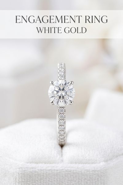 engagement ring white gold