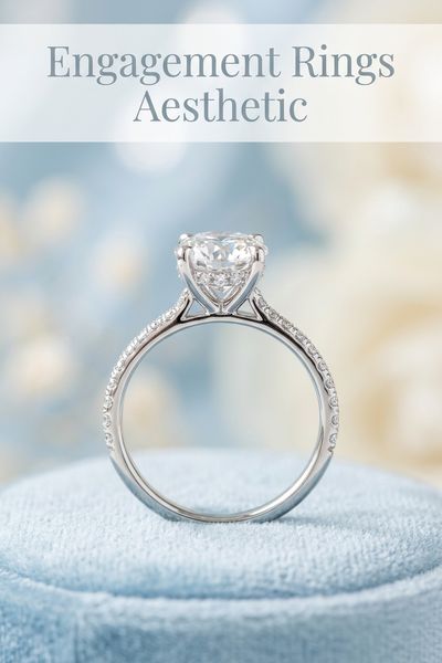 engagement rings aesthetic