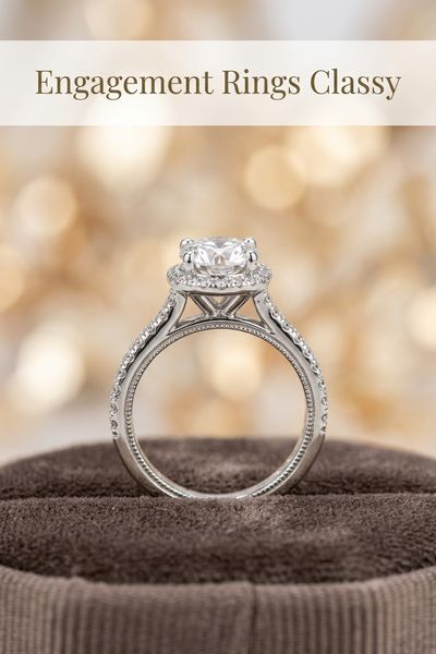 engagement rings classy