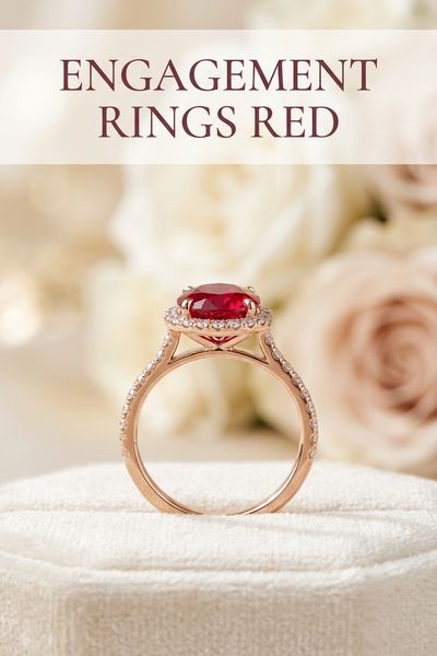 engagement rings red