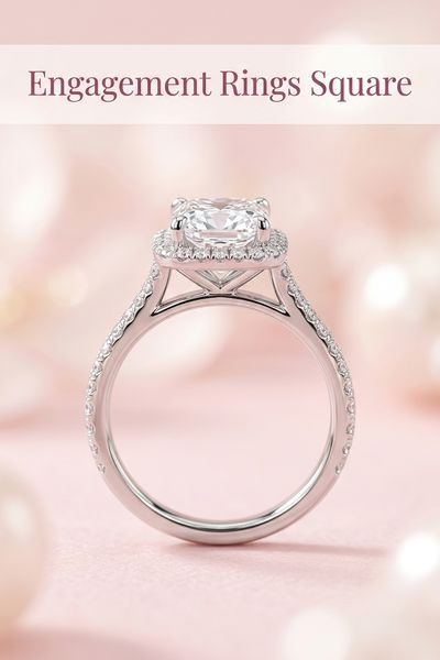 engagement rings square