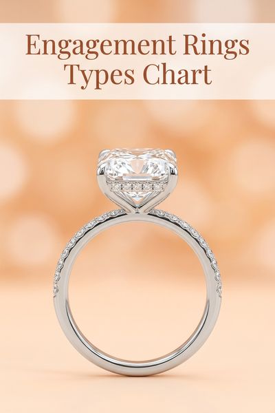 engagement rings types chart