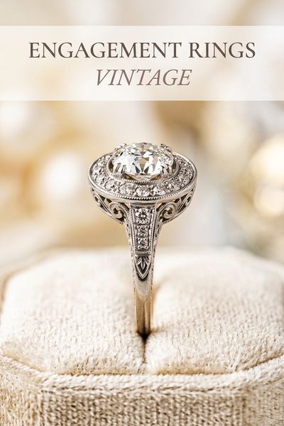 engagement rings vintage