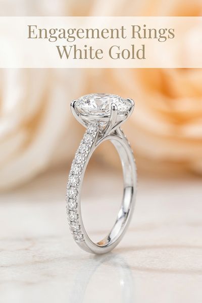 engagement rings white gold