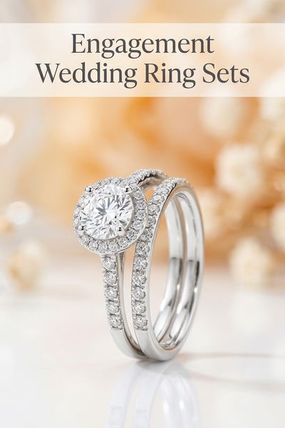 engagement wedding ring sets