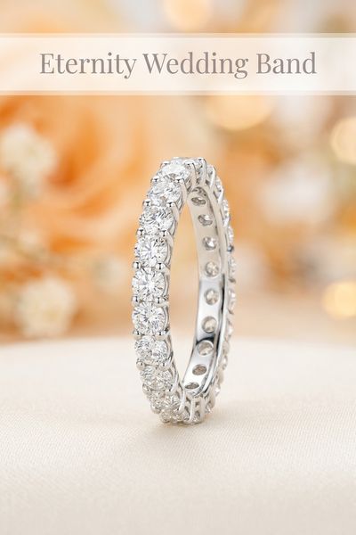 eternity wedding band