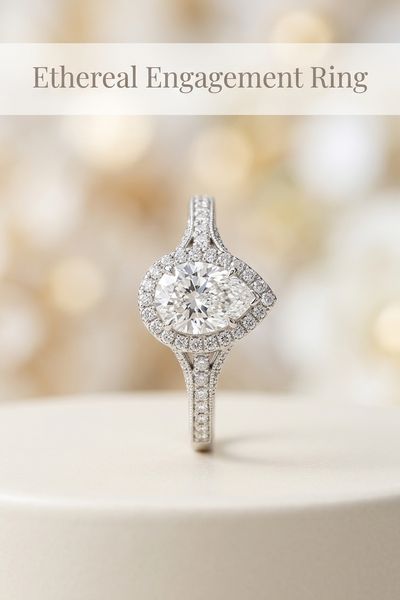 ethereal engagement ring