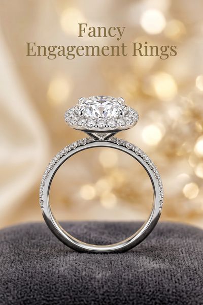 fancy engagement rings