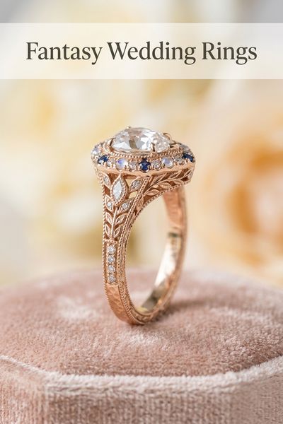 fantasy wedding rings