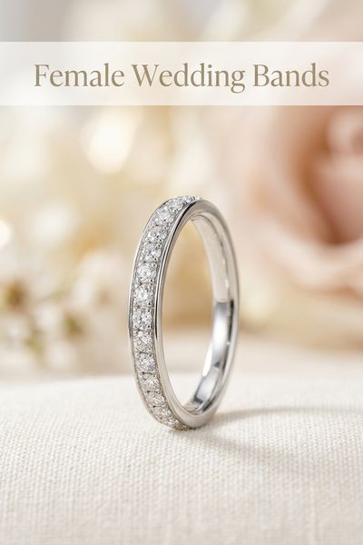 female wedding bands
