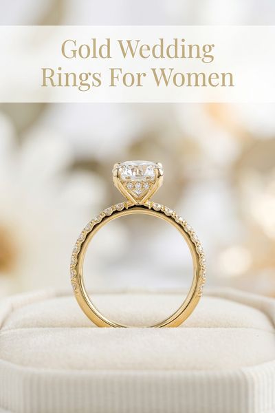 gold wedding rings for women