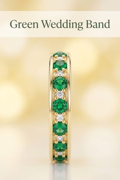 green wedding band