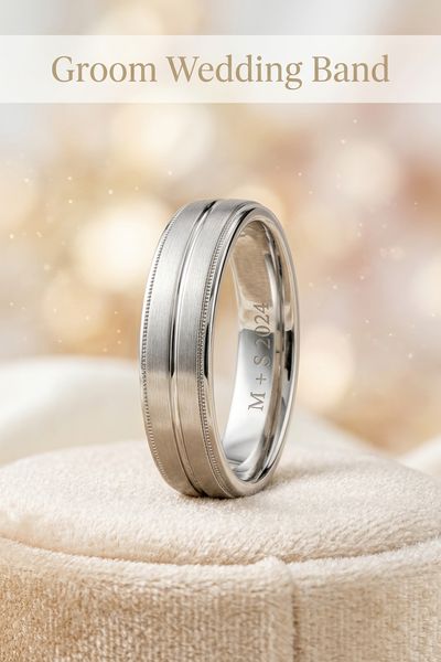 groom wedding band
