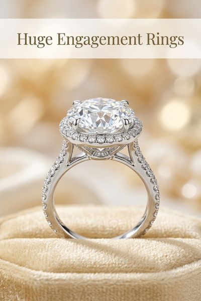 huge engagement rings