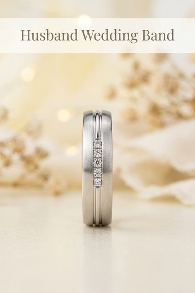 husband wedding band