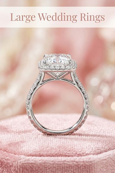 large wedding rings