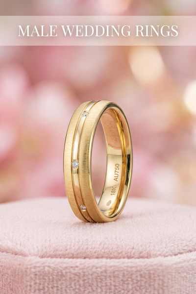 male wedding rings