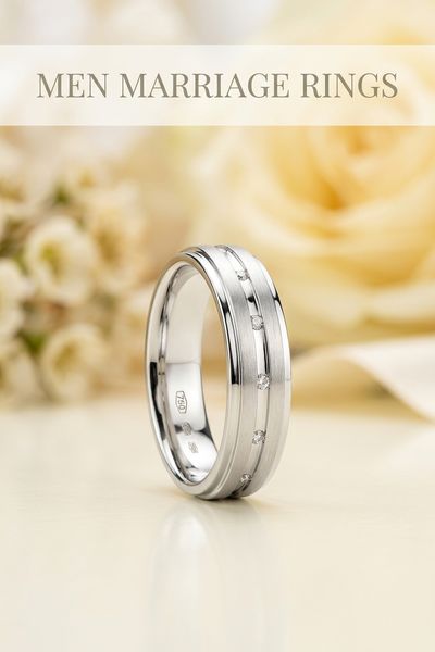 men marriage rings