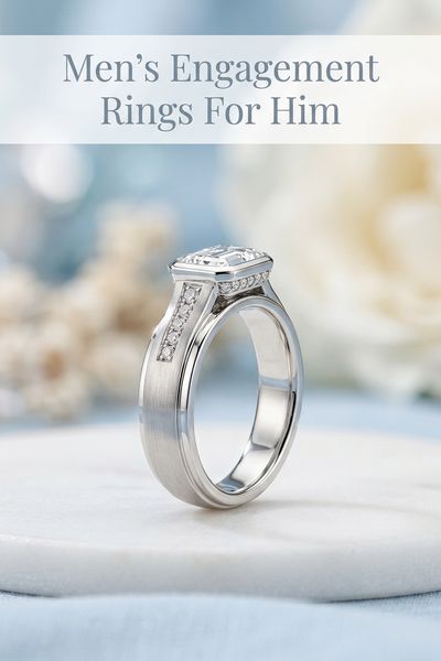 men s engagement rings for him