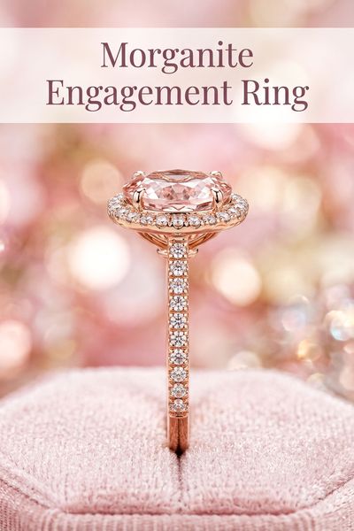 morganite engagement ring